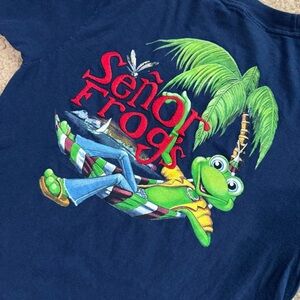 Señor Frogs Navy Graphic Tee